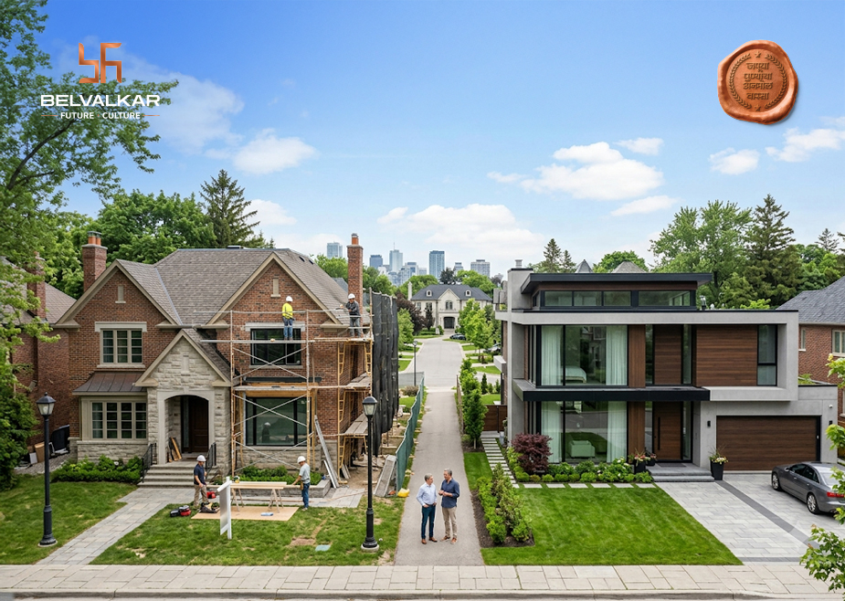Modern residential redevelopment projects in Pune compared with new home purchase options for homebuyers